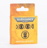 Dados - WH40K Imperial Fists Dice